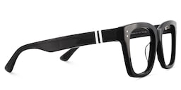 Gaydeh Rectangle Black Glasses4