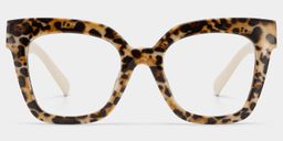 Malcolm Square Havana Glasses0