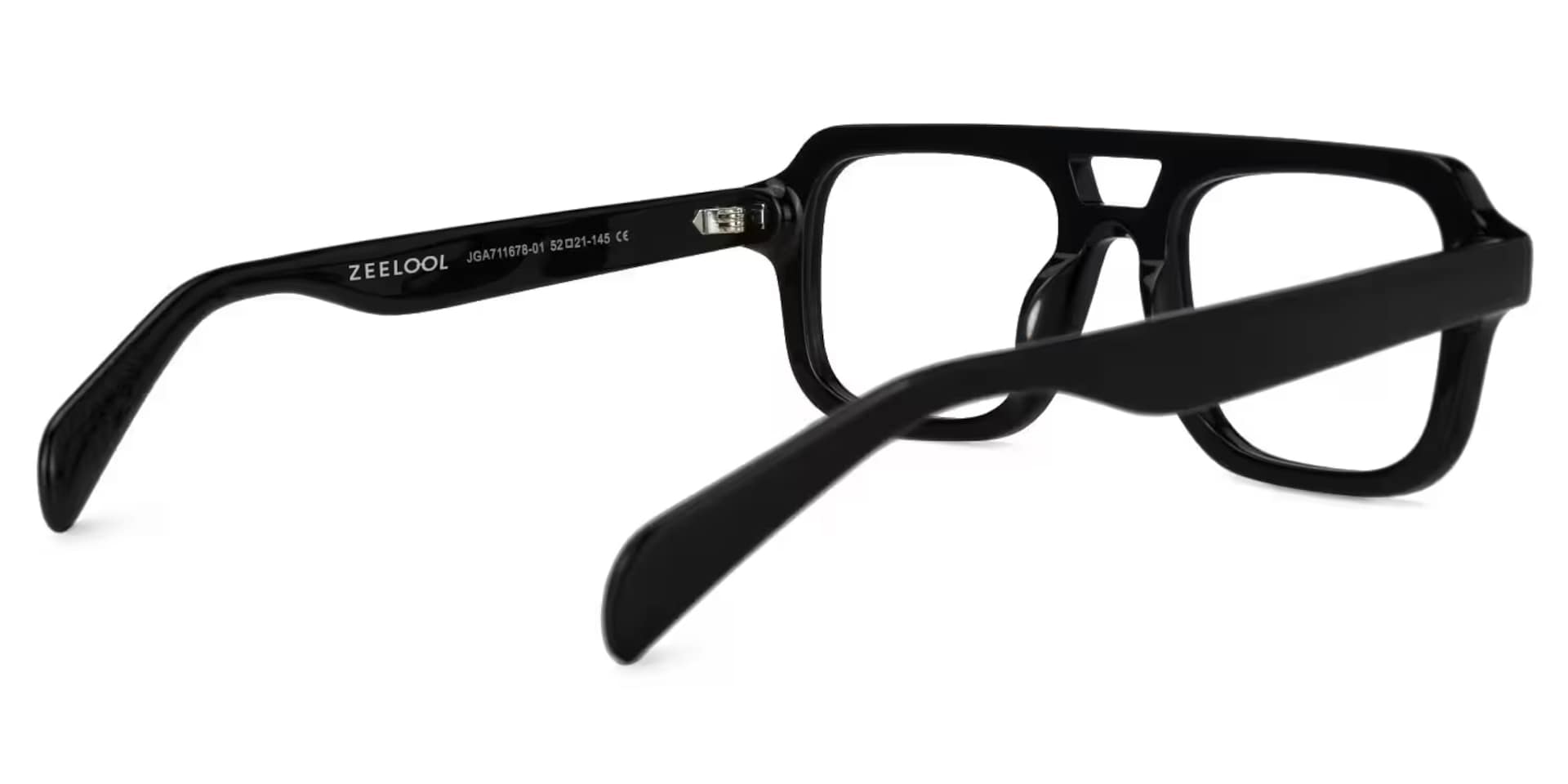 Acetate Ismail Eyeglasses, Ismail Aviator Glasses -Zeelool Glasses3