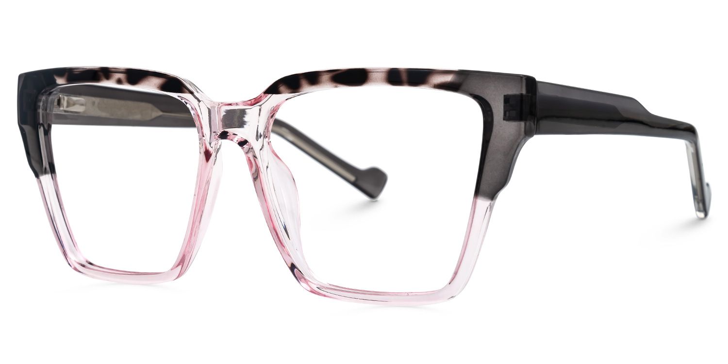 Square Crozier Pink Glasses on sale -Zeelool Glasses1