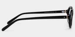 Everly Oval Black Glasses6