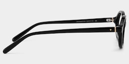 Everly Oval Black Glasses6