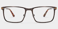 Roxana Rectangle Brown Glasses1