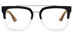 Pascal Aviator Two-Tone Glasses1