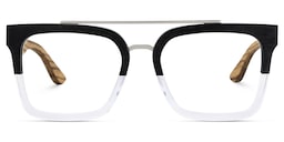 Pascal Aviator Two-Tone Glasses1