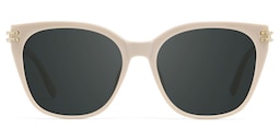 Catalina Square Champagne Polarized Sunglasses0