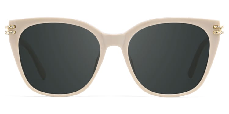 Catalina Square Champagne Polarized Sunglasses