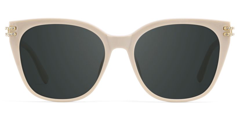Catalina Square Beige Polarized Sunglasses