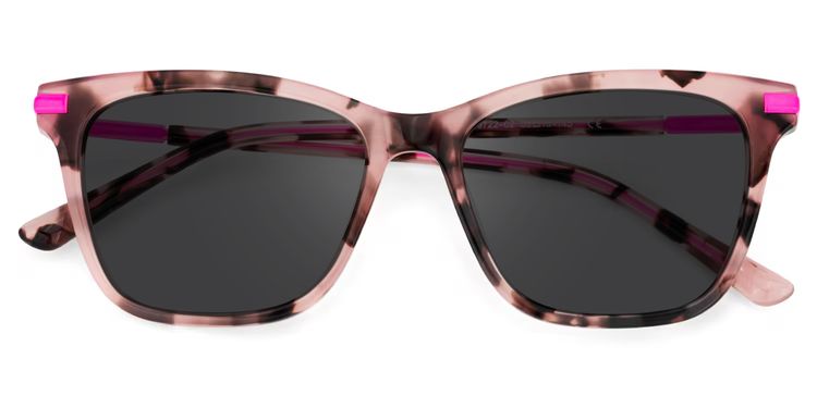 Eliot Tortoise Rectangle Sunglasses