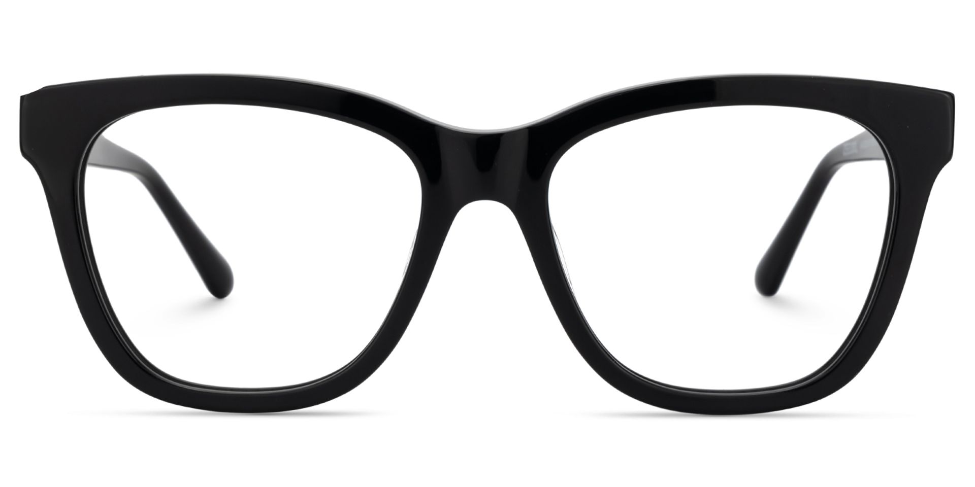 Black Cat Eye Glasses With Rhinestones For Men1