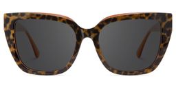 Tamarrah Cateye Leopard Glasses0
