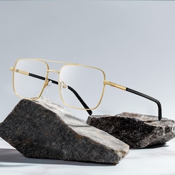 Iris Aviator Gold Glasses1