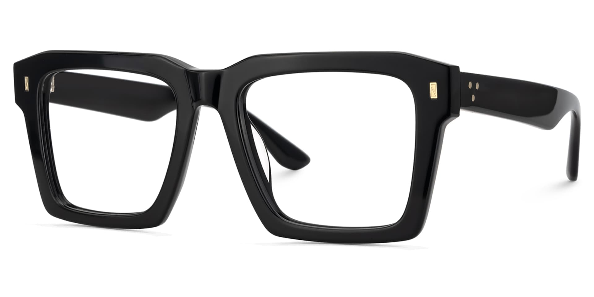 Large Square Prescription Glasses With Black Color3