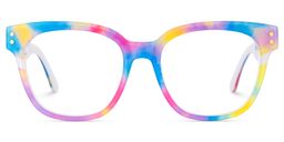 Dante Square Colorful Glasses1