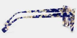 Newell Rectangle Blue-Floral Glasses3