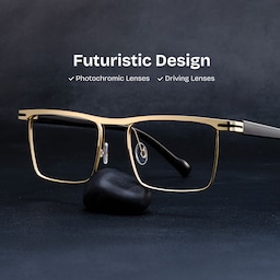 Violet Browline Gold Glasses0