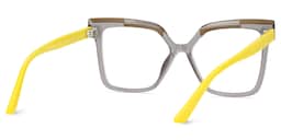 Eboney Square Gray Glasses4