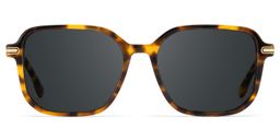 Jetson Rectangle Tortoise Sunglasses0