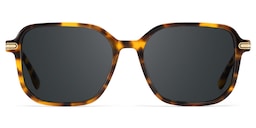 Jetson Rectangle Tortoise Sunglasses0