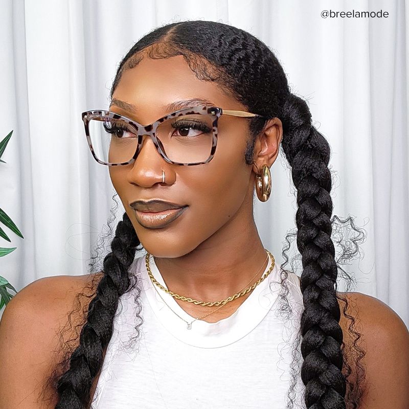 Isaebella Butterfly Tortoise Frame Glasses | Zeelool Optical6