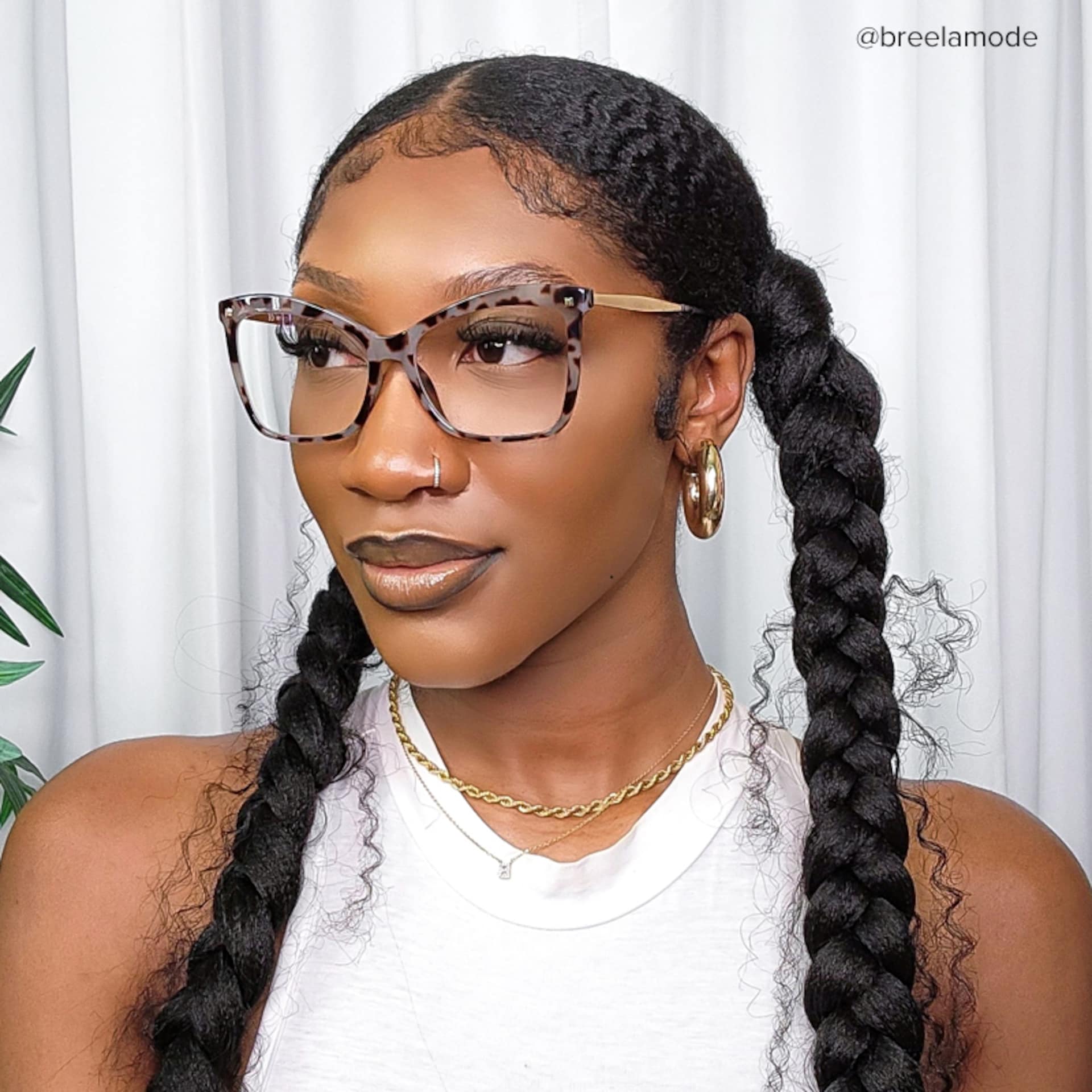 Isaebella Butterfly Tortoise Frame Glasses | Zeelool Optical7