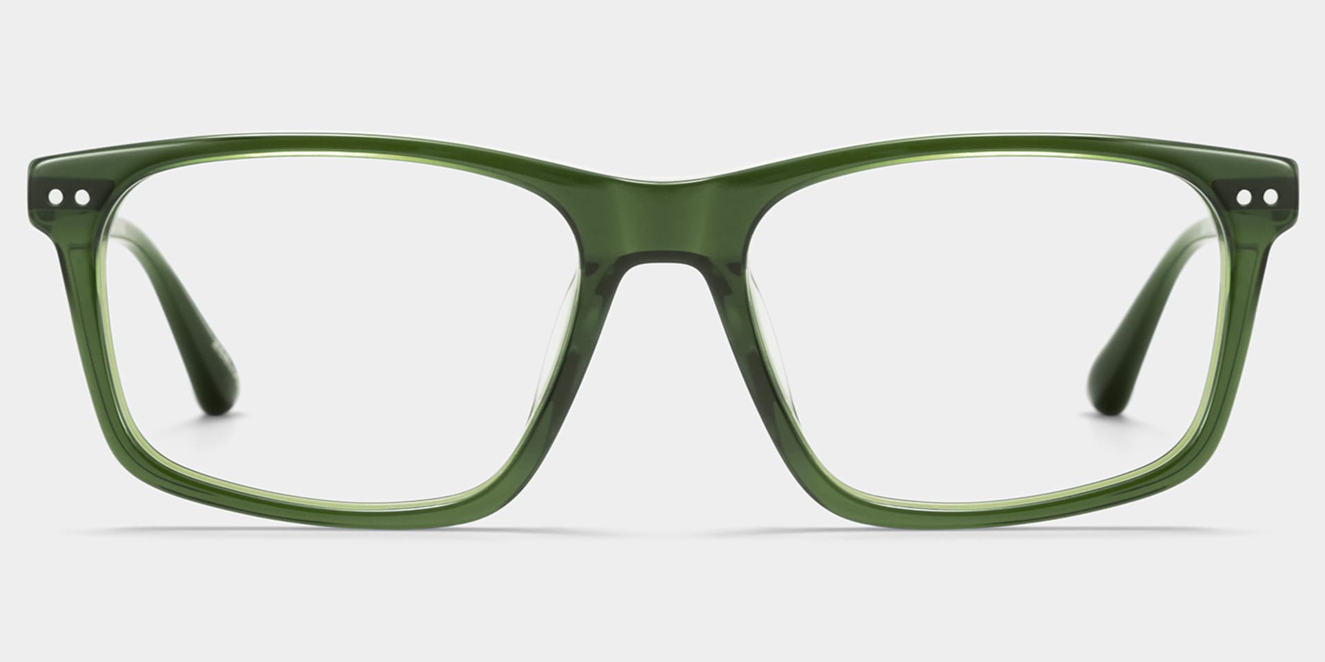 Cozy Green Frame Glasses with Rectangle Frame Online | ZEELOOL4