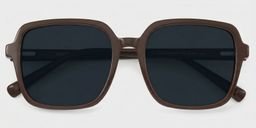 Kenneth Dark Brown Square Glasses1
