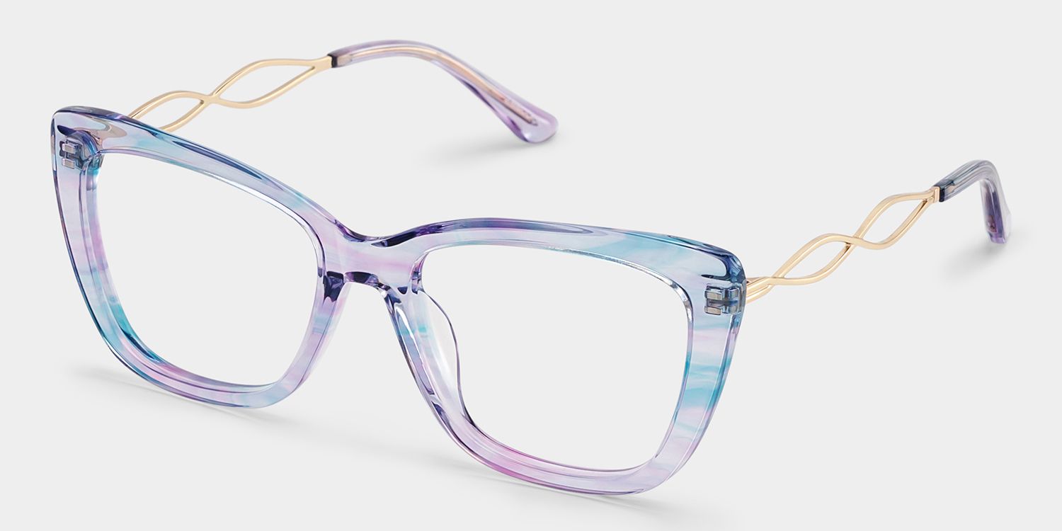 Remi Bloom Purple Butterfly Mixed Eyegasses for the Female | ZEELOOL4