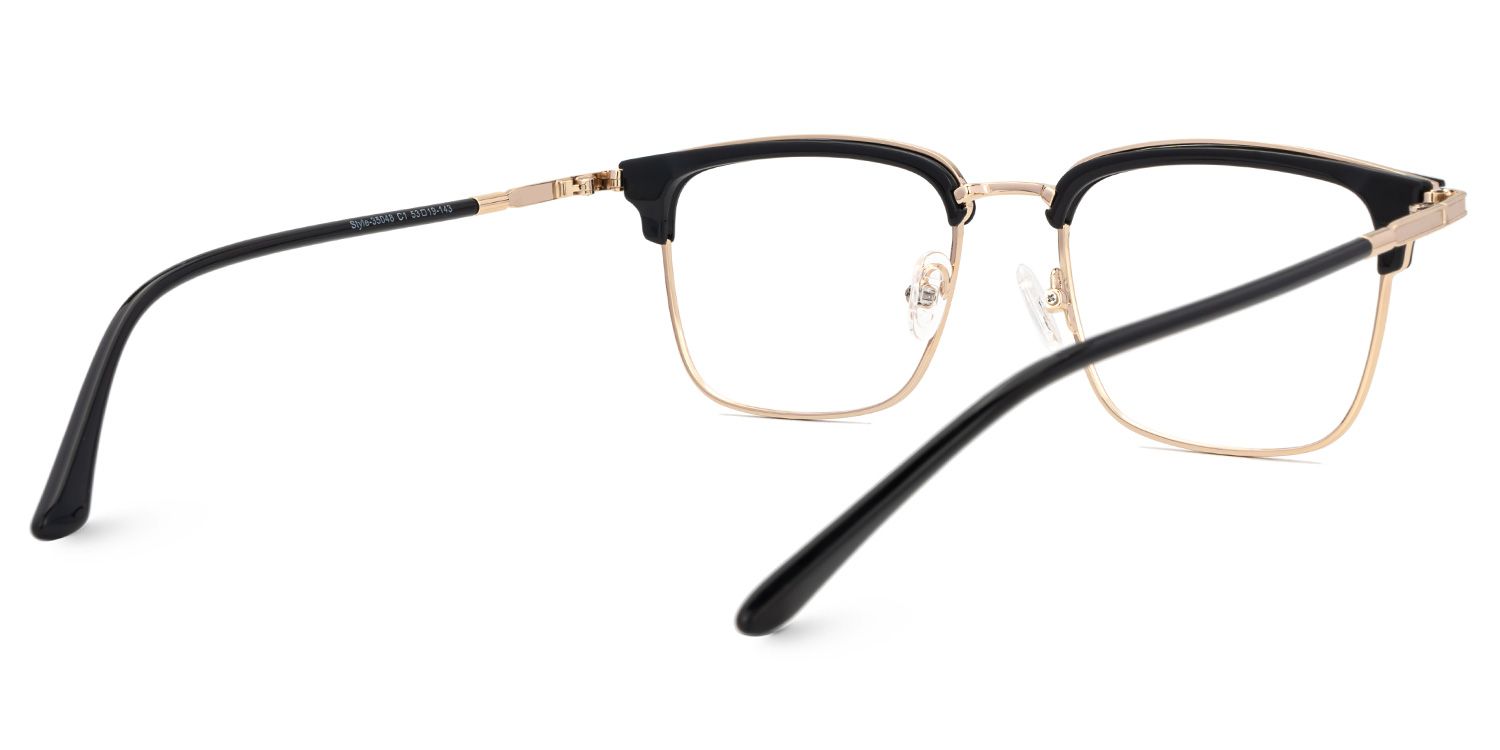 Peeples Browline Mixed-Materials Full-Frame Eyeglasses | ZEELOOL Canada3