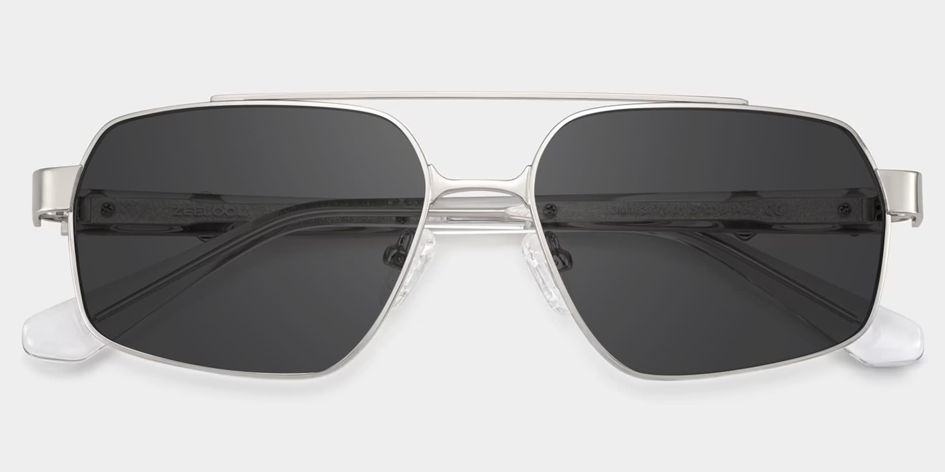 Sterling Eyeglasses in Aviator Silver Frame | ZEELOOL1