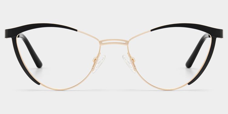 Sydney Cat Eye Black Glasses