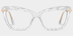 Juliet Cateye Clear Glasses0