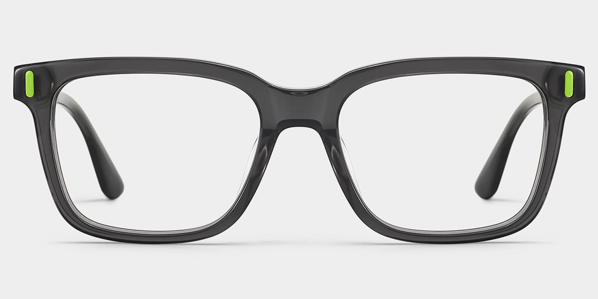 Axel Gray Frame Glasses with Rectangle Frame Online | ZEELOOL2
