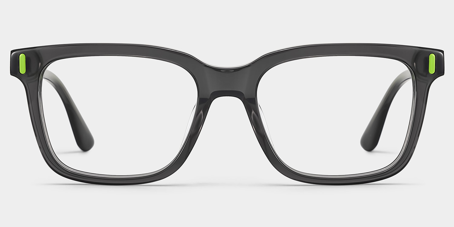 Axel Rectangle Gray Glasses