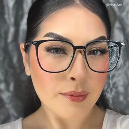 Ridgley Rectangle Black Glasses4