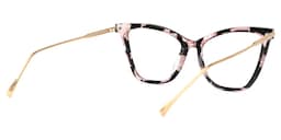Hilary Butterfly Pink Floral Glasses3