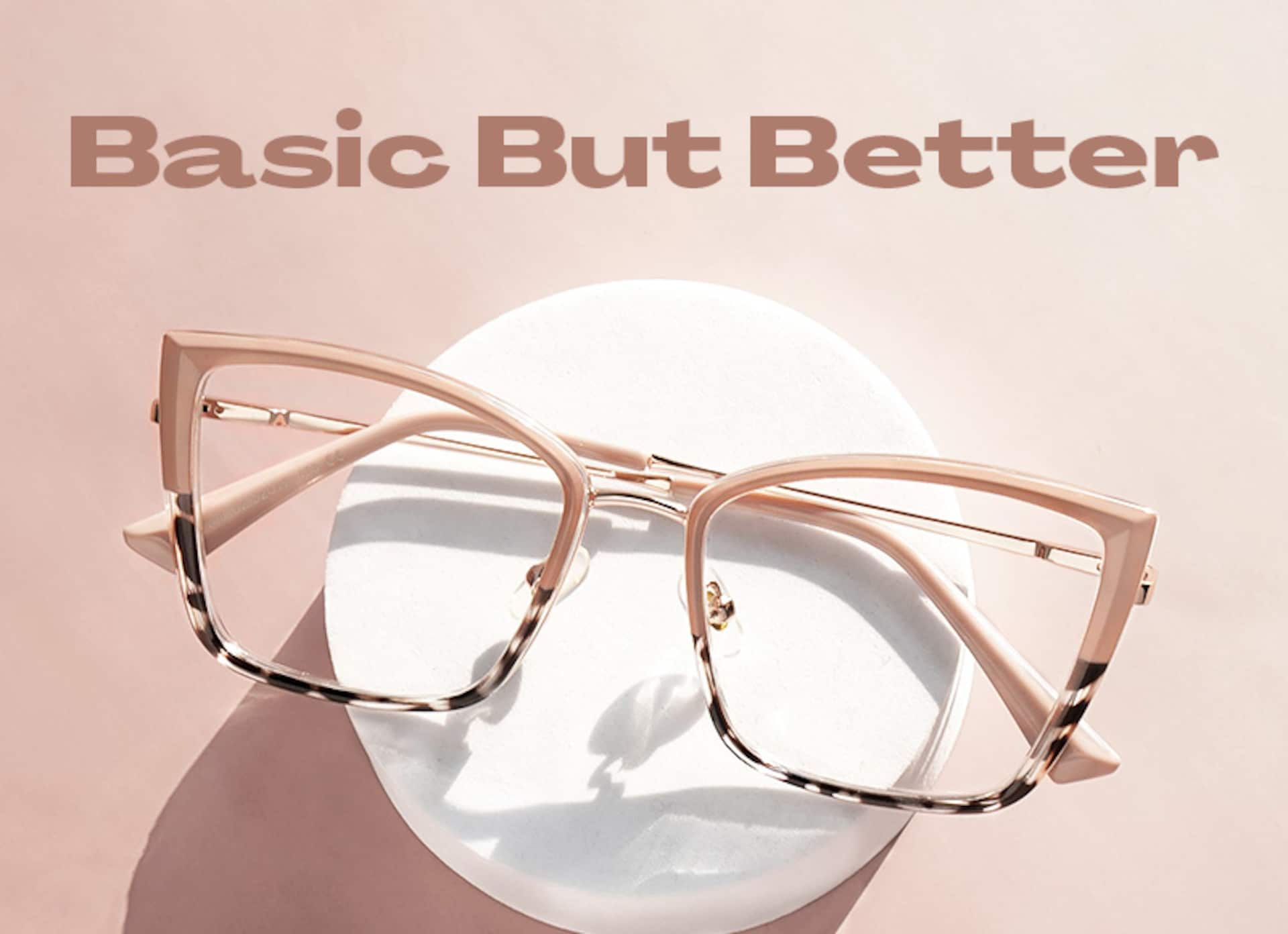 Mariie Butterfly Two-Tone Full-Frame Glasses | Zeelool4