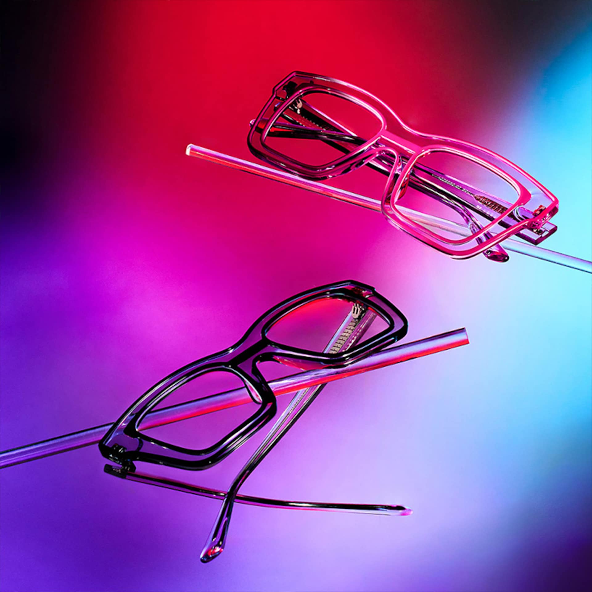 Legette Designer Eyeglasses in Square Black Frame5