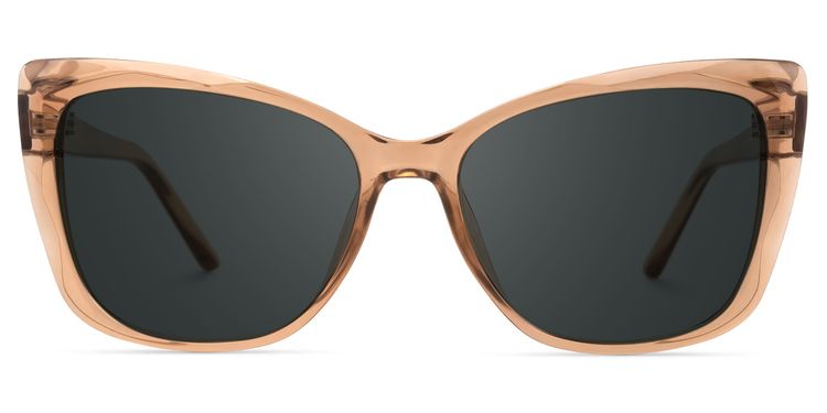 Farris Square Brown Glasses