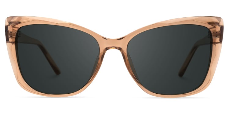 Farris Square Brown Glasses