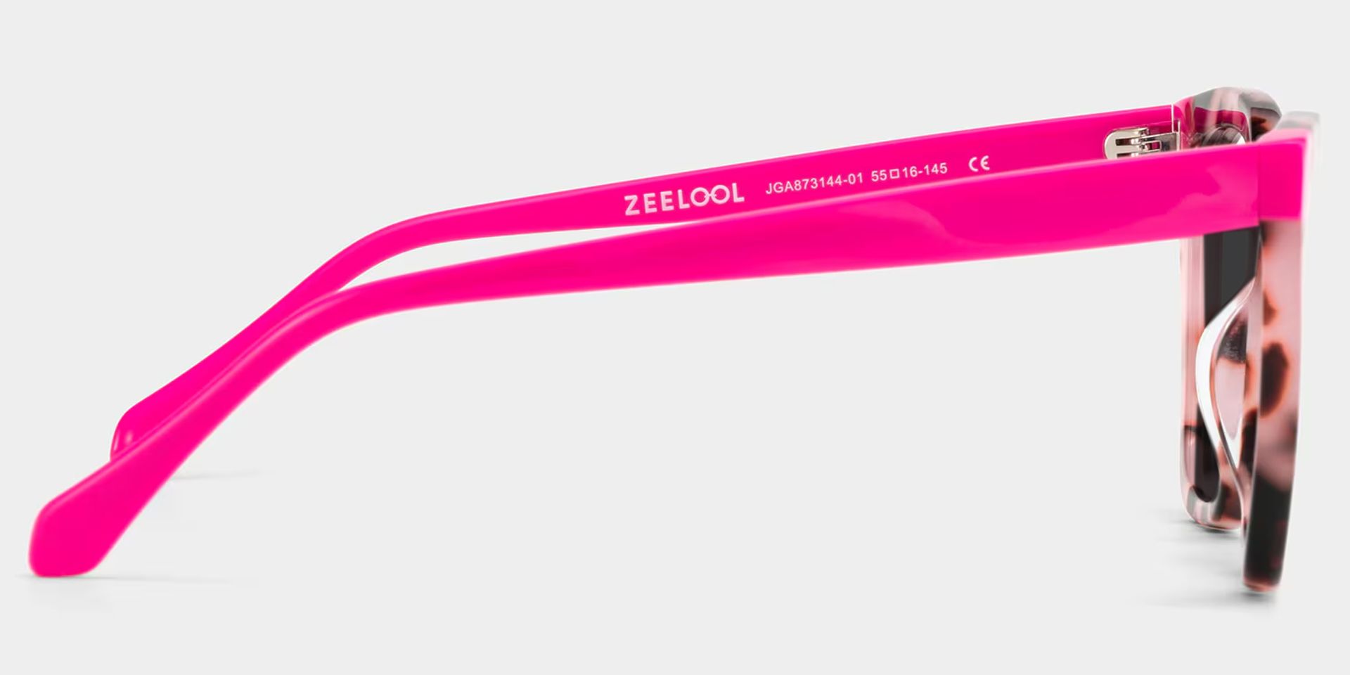 Kira Pink Tortoise Frame Glasses with Butterfly Frame Online | ZEELOOL3