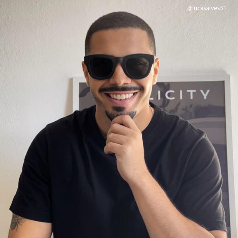 Jalitha Square Black Sunglasses | Zeelool Glasses4