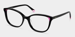 Brady Black Pink Butterfly Glasses2
