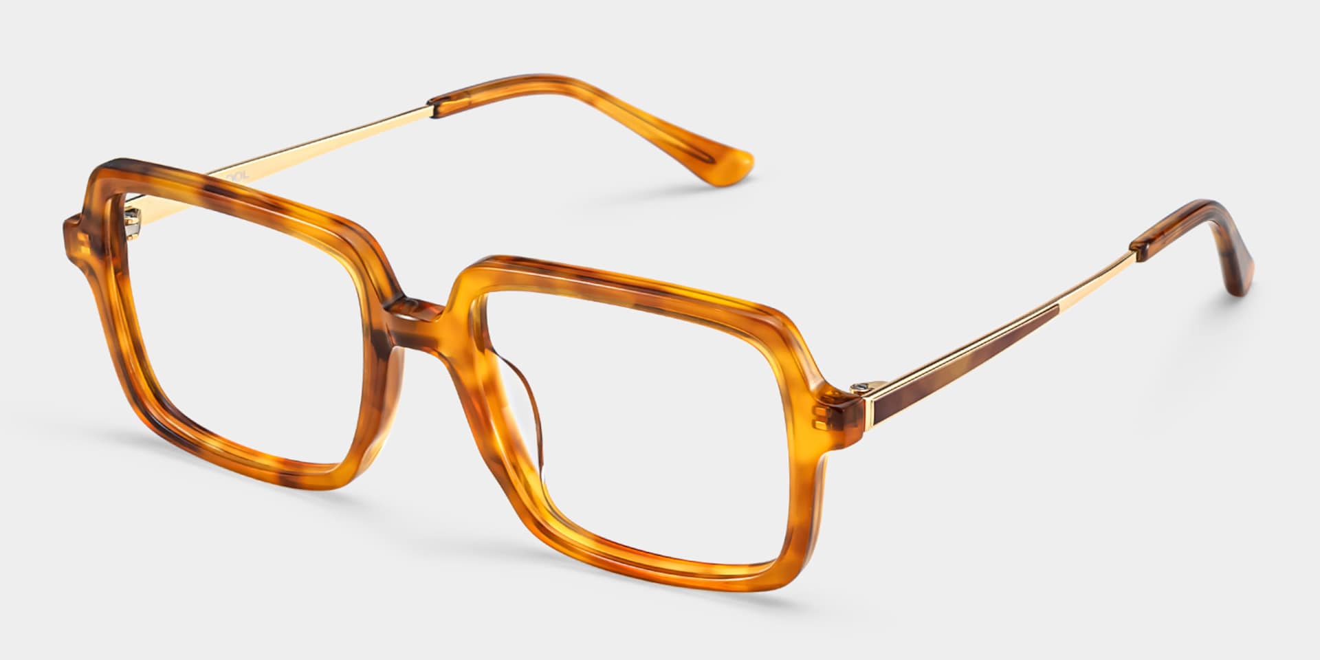 Beatrice Rectangle Yellow Frame Eyeglasses for Women| ZEELOOL5