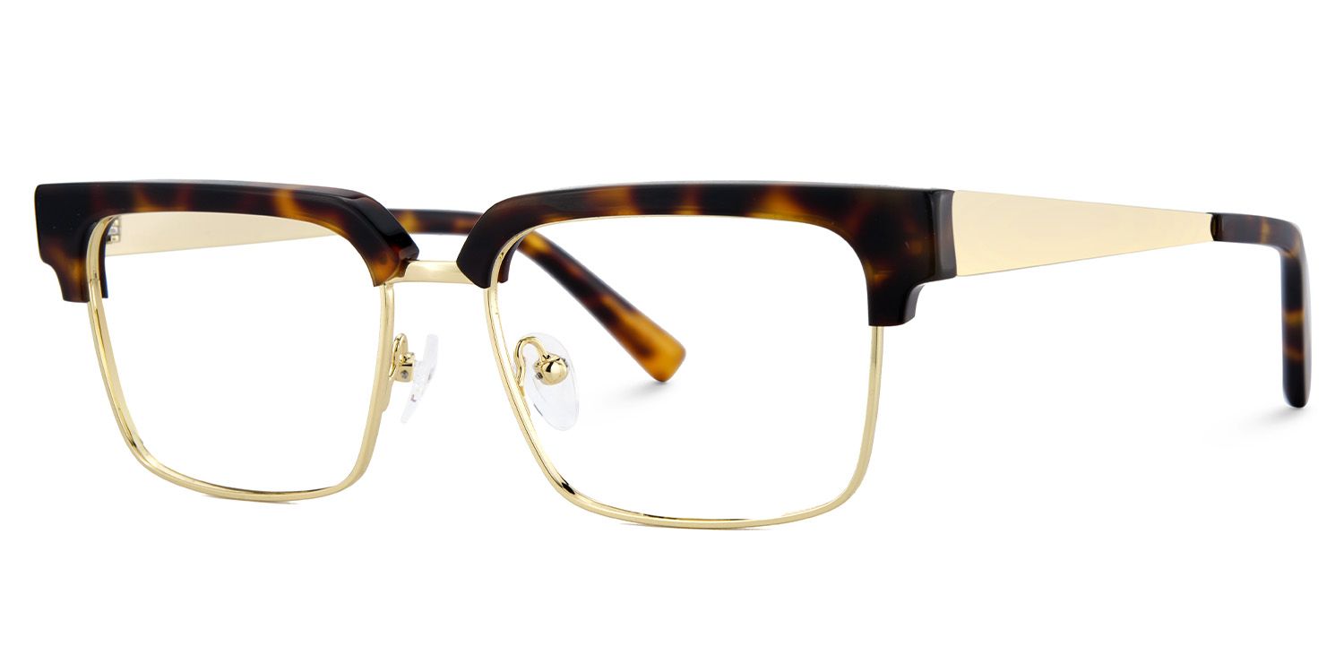 Tortoise Browline Frame Glasses - Gerena on Sale | Zeelool3