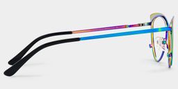 Ellen Iridescent Cat eye Glasses3