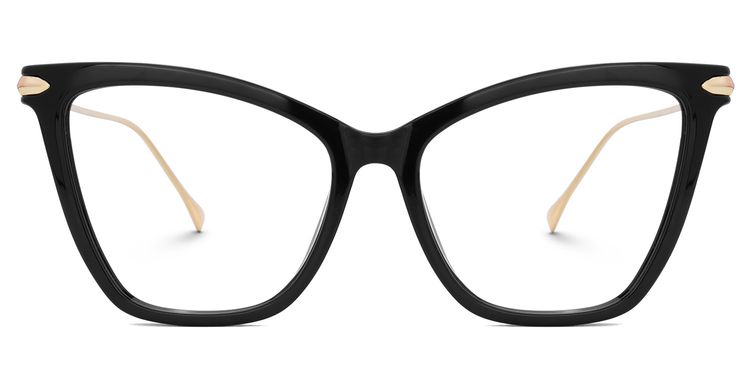 Hilary Butterfly Black Glasses