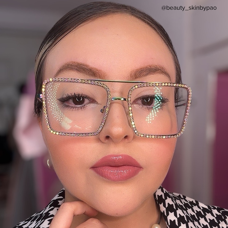 Diva Square Iridescent Glasses10