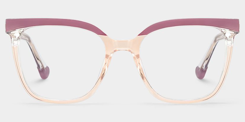 Tawana Square Purple Glasses