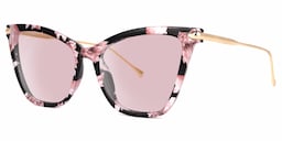 Hilary Butterfly Pink Floral Sunglasses1